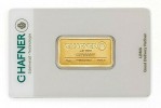 Goldbarren 5g C.Hafner 999.9er Gold in CoinCard