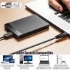500 GB Externe Tragbare Festplatte 2,5 Zoll USB 3.0 SATA PC Laptop Notebook HDD