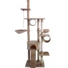 Kratzbaum leopet� Katzenkratzbaum Katzenbaum Sisal deckenhoch Kletterbaum Katzen