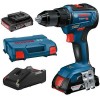 Bosch Akku-Bohrschrauber GSR 18 V-55 Professional Set inkl. 2 Akkus 2,0 Ah