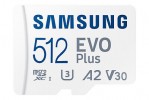 SAMSUNG EVO Plus, Micro-SDXC Speicherkarte, 512 GB, 130 MB/s