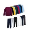 FRUIT OF THE LOOM Hausanzug Jogginghose & Sweatshirt Training Set  S M L XL XXL