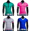 LT Herren T-Shirt Poloshirt Hemd Polo Shirt Figurbetont V-Neck 3 Modelle