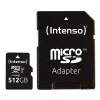 Intenso Micro SDXC Karte 512GB Speicherkarte UHS-I Premium 90MB/s Class 10 bulk
