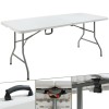 AREBOS Klapptisch Buffettisch Gartentisch Esstisch Campingtisch klappbar 180 cm