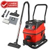 WALTER Staubsauger 3in1, Klopffunktion Nass Trocken Blasen Industriesauger, HEPA