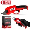 WALTER Akku-Astschere 4 V, Bypass Gartenschere 10 mm, inkl. USB-C-Ladekabel