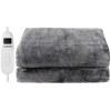 Kuscheldecke Heizdecke elektrische Wrmedecke Wolldecke Sofadecke Decke 180 x130