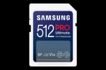 Samsung PRO Ultimate SDXC™ UHS-I Speicherkarte 512 GB mit USB-Kartenleser