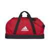 Adidas TIRO Duffle Bag Sporttasche Rot Schwarz mit Bodenfach Fussball Tasche NEU