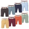 riverso Herren Chino Shorts RIVHenry Grtel kurze Hose Sommer Bermuda Baumwolle