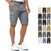 Indicode Herren Cargoshorts Monroe-Herrenshorts Bermuda Shorts Kurze Hose M�nner