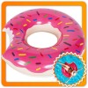 Schwimmreifen Donut Schwimmring Luftmatratze Badeinsel Erwachsene XXL Aufblasbar