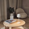 LED Akku Tischleuchte Down warmwei 3000K Lampe Licht innen auen IP65 Wei matt