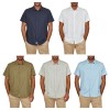 riverso Leinenhemd Herren Kurzarm Regular Fit RIVEmilio Freizeithemd Sommerhemd