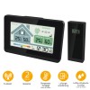 Funk-Wetterstation mit Lftungsempfehlung 1x Sensor LCD Farb Display