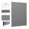 Plissee Thermo Klemmfix Wabenplissee Verdunkelung ohne Bohren 100% Blickdicht