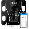 Personenwaage Krper Waage digital Display Bluetooth mit APP  180Kg