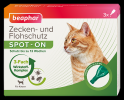 BEAPHAR 13848 Zecken- und Flohschutz SPOT-ON 3x0,8ml, f�r Katzen