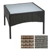 Polyrattan Beistelltisch Rattan Tisch Gartentisch Balkontisch Loungetisch Mbel