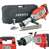 AREBOS Abbruchhammer Stemmhammer Bohrhammer Elektrisch Meiel 1700W inkl. Koffer