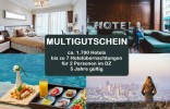 Multi Hotel Gutschein 7 Nchte, 2 Pers. ca. 1.700 Hotels nach Wahl (UVP € 649,-)