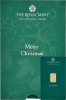 Goldbarren 5 Gramm The Royal Mint - "Merry Christmas" 999.9 Feingold im Blister