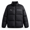 BMW Winterjacke Pufferjacke M Motorsport Schwarz Warm Stehkragen Herren Puma