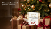 2 x Hotelgutscheine f�r 2 Pers. – je 3 N�chte – digitales Weihnachtsgeschenk!