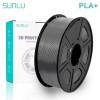SUNLU PLA+ 3D Drucker Filament PLA PLUS 1.75mm 1KG /Spule Grau Vakuumverpackung
