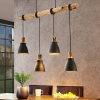 Lindby Trebale Pendelleuchte Hngeleuchte Hngelampe Lampe 4 flammig Eukalyptus