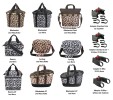Klickfix Bikebasket Reisenthel Leo Macchiato Nero Roomy Funbag Halter 0211EB