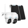 Reolink Refurbished ArgusPT 4MP �berwachungskamera Aussen Akku WiFi + Solarpanel