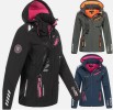 Geographical Norway Damen Frhlings Jacke  Softshelljacke Windbreaker bergang