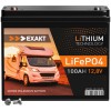 LiFePO4 100Ah 12V Solarbatterie Lithium Batterie Akku Wohnmobil Solar Boot USV