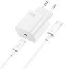 Schnellladegert usb c 30 Watt Ladegert mit Kabel Schnellladung Adapter Typ-C