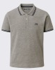 SELECTED HOMME Poloshirt Polohemd Herren Grau Meliert Polo Shirt Baumwolle S–XXL