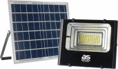 as-Schwabe Solarline Solar-Auenwandleuchte 60W 4000lm Solarstrahler IP65