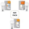 LEDVANCE SMART+ LED E27 Gl�hbirne dimmbar Smart Lampe Alexa / Google [4ER PACK]