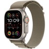 Apple Watch Ultra 2 Titan 49mm A2986 passendes Olive Alpine Loop M, NEU Sonstige