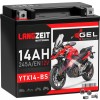 Langzeit YTX14-BS Motorradbatterie GEL 12V 14Ah 51214 CTX14-BS GTX14-BS YTX14-4