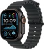 Apple Watch Ultra 2 Tit. Black 49mm A2986 Black Silicon Ocean Band, NEU Sonstige