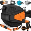 KESSER� Schlauchaufroller Wasser Schlauchtrommel Wasserschlauchaufroller Trommel