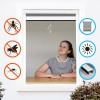 Insektenschutz Rollo k�rzbar Aluminium Fliegengitter Fenster 100x160 - 160x160