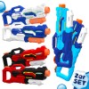 KESSER� Wasserpistole 2er Set Wasserpistolen Spritzpistolen Reichweite 10-11m