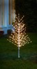 LED Baum Lichtbaum Wei fr Weihnachten | 200 warmweie LEDs | 120cm hoch