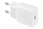 Samsung Power Schnelladegert EP-T1510 15 Watt Wei Netzteil Adapter USB-C Kabel
