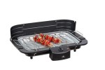 LENTZ Elektrischer BBQ Tischgrill 2200W Balkongrill Elektrogrill Barbeque-Grill