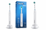 Oral-B Pro Clean Elektrische Zahnb�rste mit 3D-Technologie Druckkontrolle wei�