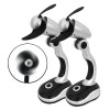 2x Mini Schreibtisch-Ventilator tragbarer L�fter Handventilator Leise Batterie